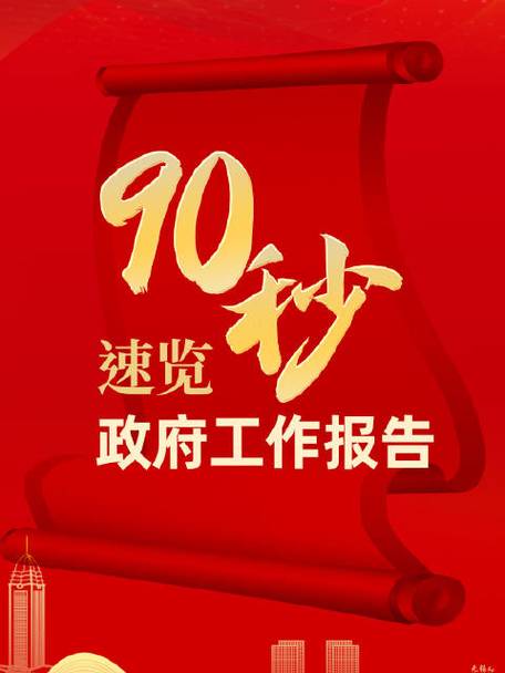90秒速覽政府工作報(bào)告  2024目標(biāo)已定，一起加油！